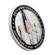 September 11th 25th Anniversary 3D Challenge Coin - Back Side View