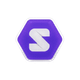 S Logo Custom Acrylic Pin
