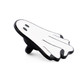 Ghost Lapel Pin angled side view