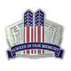 9-11 Always in Our Memory Pin Front