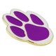 Purple Paw Pin Side