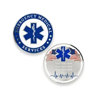 EMT First Responder Engravable Coin