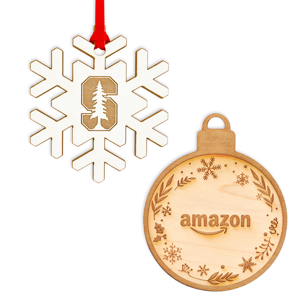 Custom Wood Ornaments