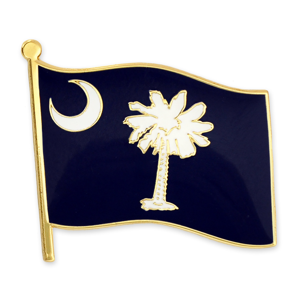 South Carolina State Flag Pin | PinMart