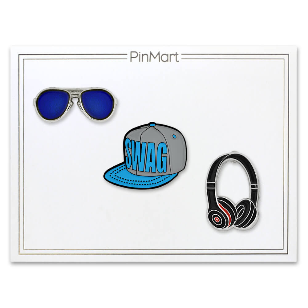 小物 Pi-man Swag 3-Pin Set | PinMart