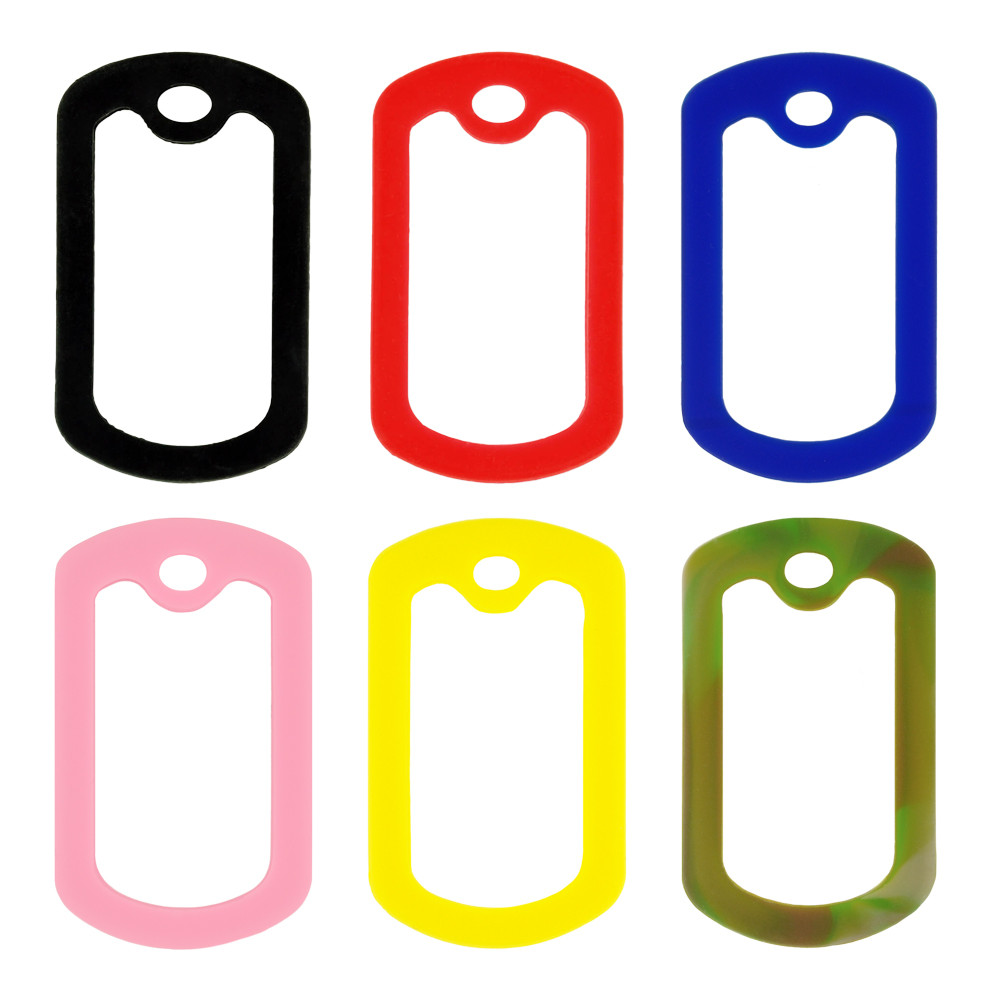 military dog tag covers