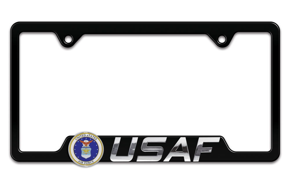 Licensed US Air Force 3D License Plate Frame | PinMart