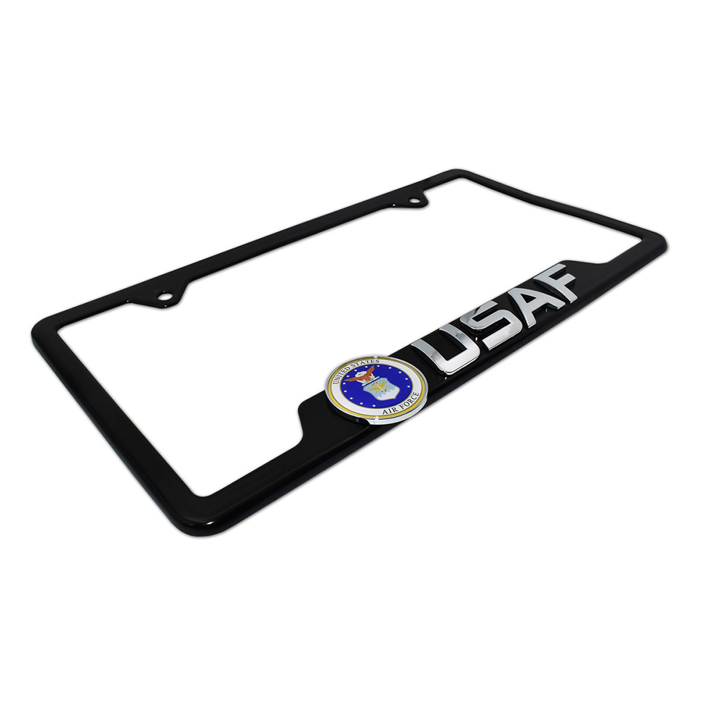 Licensed US Air Force 3D License Plate Frame | PinMart