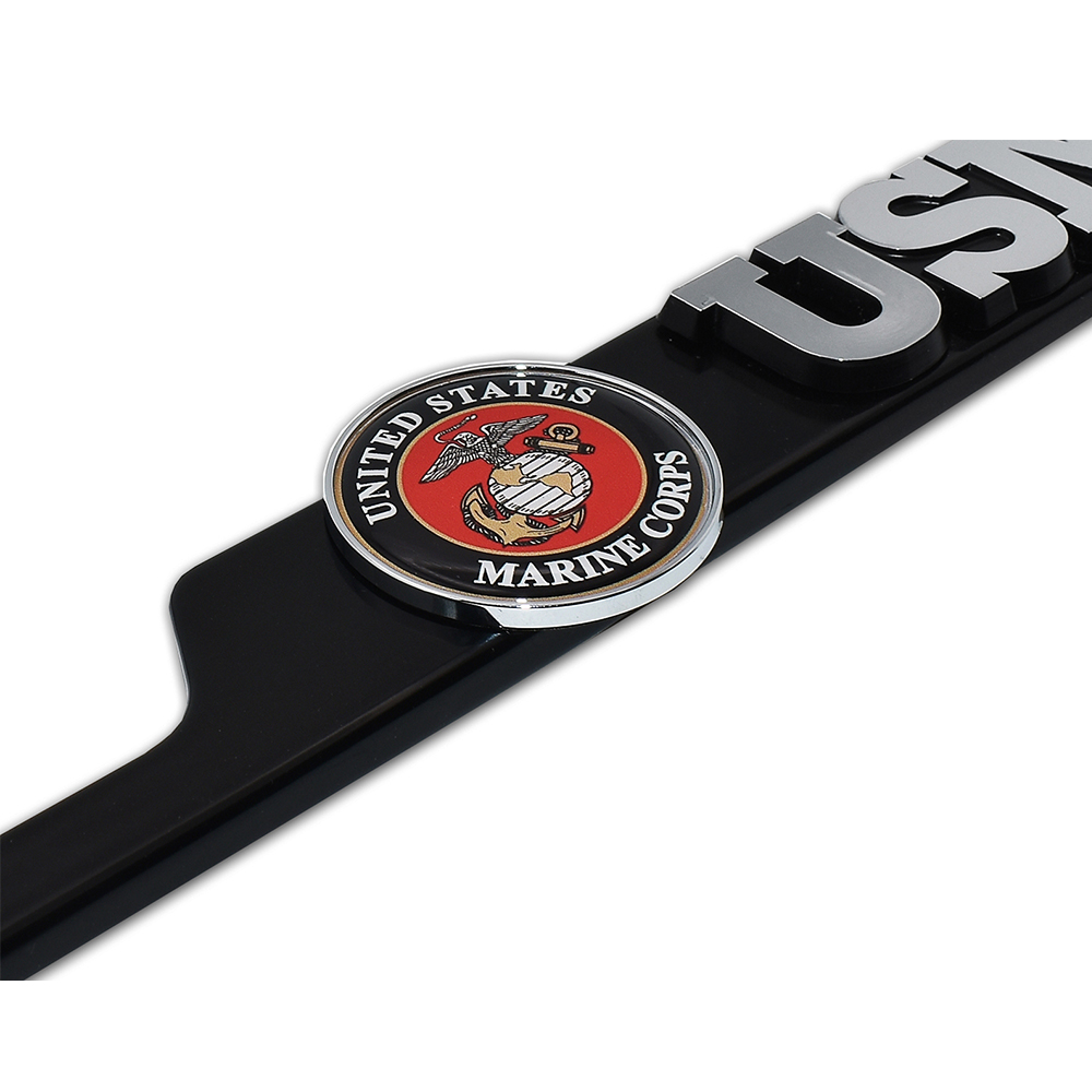 Officially Licensed USMC 3D License Plate Frame | PinMart