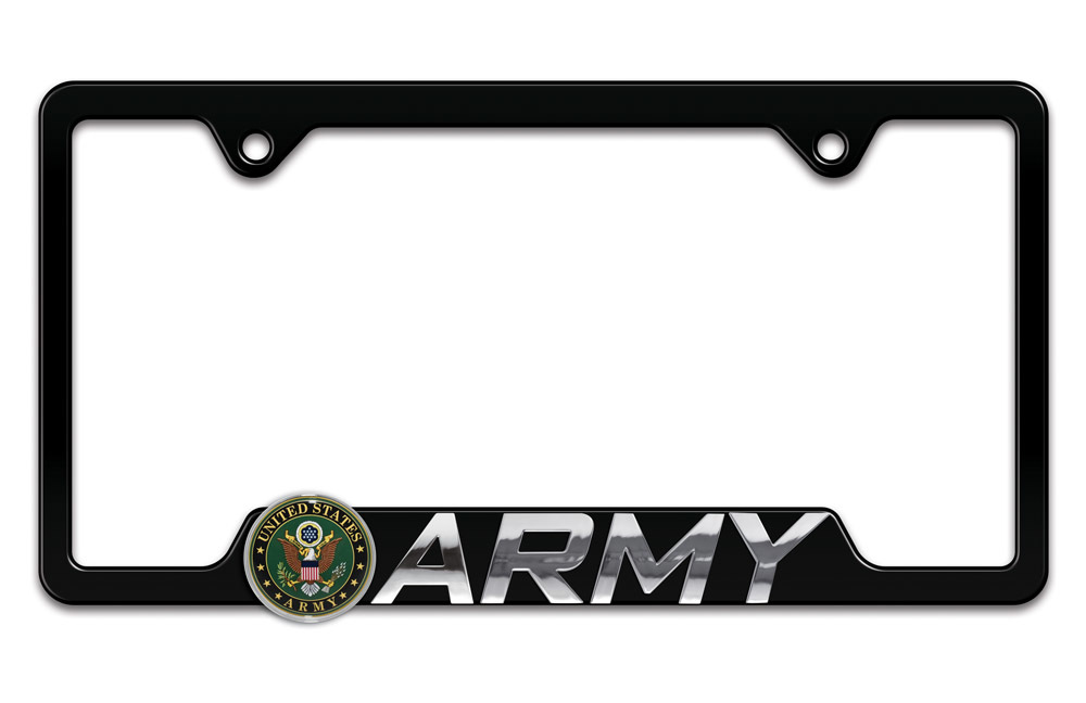 Licensed U.S. Army 3D License Plate Frame | PinMart
