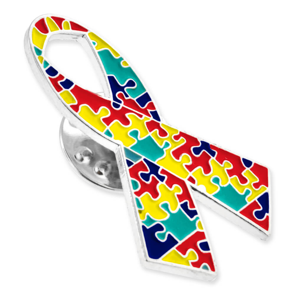 autism-ribbon-pin-pinmart for Free Printable Autism Awareness Ribbon Autism Ribbon Pin | PinMart for Free Printable Autism Awareness Ribbon
