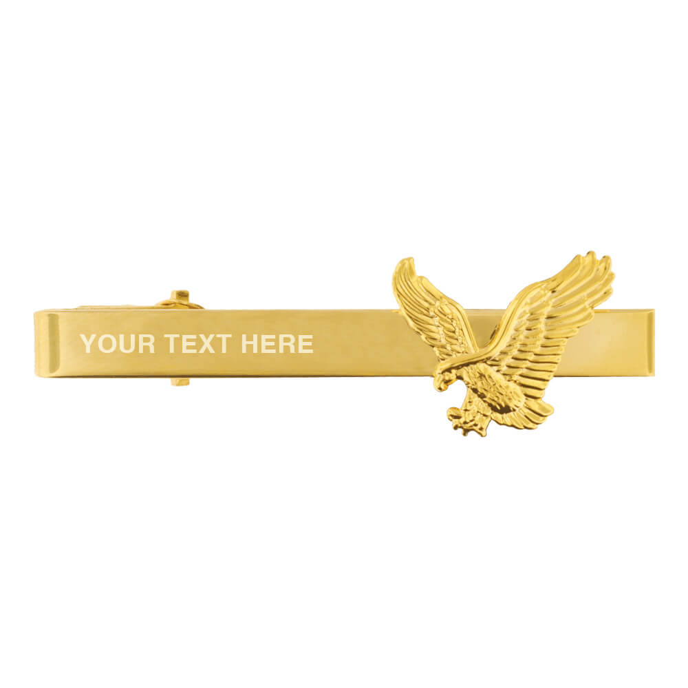  Personalized Gold Tie Clip Custom Engraved Free