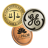 Laser etched pins image