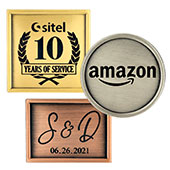 Laser etched pins image