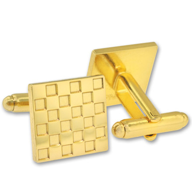 Square Checks Cufflink Set