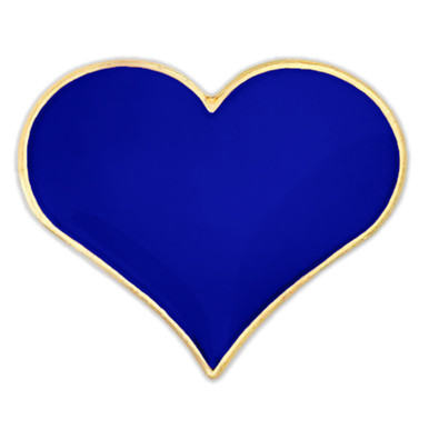 navy blue heart clip art