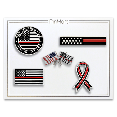 Thin Red Line 5-Pin Set