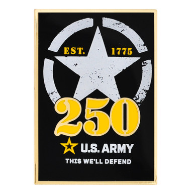 Officially Licensed U.S. Army 250 Year Pin | PinMart