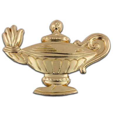 Lamp of Knowledge Pin | PinMart