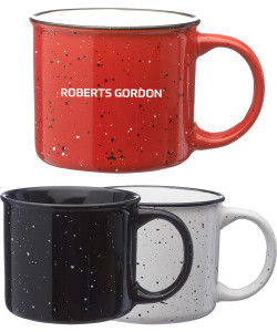 13 oz. Ceramic Campfire Coffee Mugs-RG
