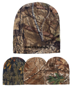 Camouflage Fleece Beanie-RG