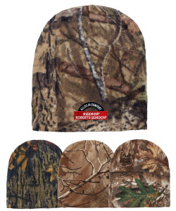 Camouflage Fleece Beanie-AC