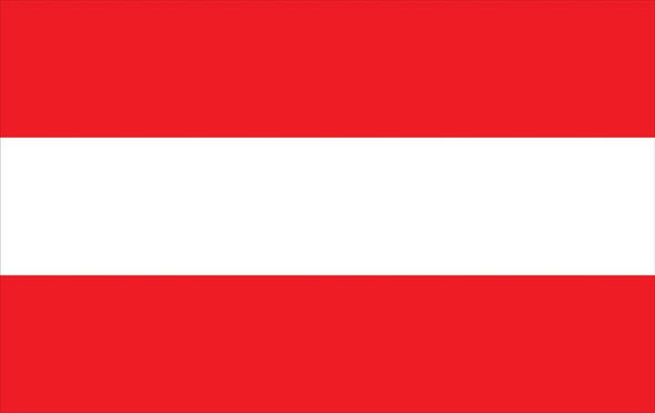 Austria World Flags - Nylon & Polyester - 2' x 3' to 5' x 8'