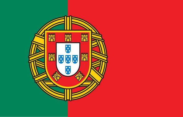 Portugal World Flags - Nylon  - 2' x 3' to 5' x 8'