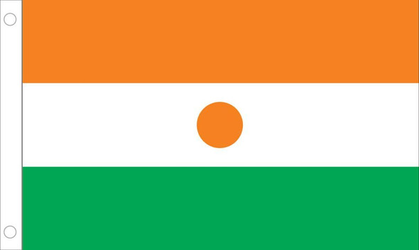 Niger World Flags - Nylon  - 2' x 3' to 5' x 8'