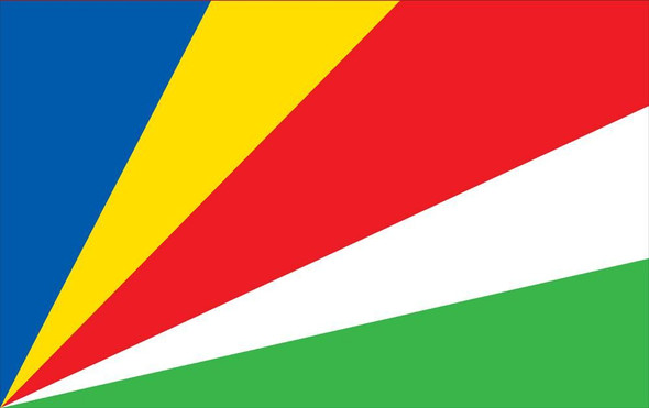 Seychelles World Flags - Nylon  - 2' x 3' to 5' x 8'