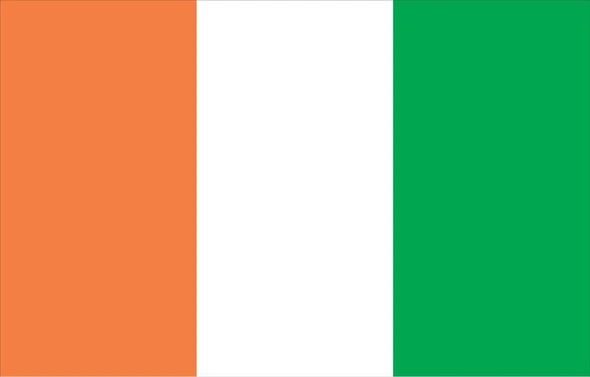 Ivory Coast World Flags - Nylon  - 2' x 3' to 5' x 8'
