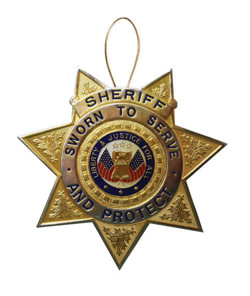 Sheriff Christmas Ornament | Heroes Series