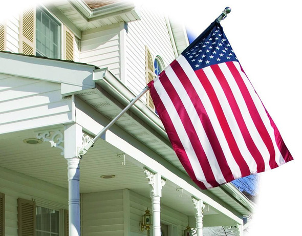 U.S. Embroidered Banner Flag - 5' x 8' - Nylon