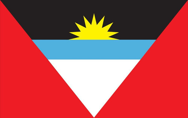 Antigua Barbuda World Flags - Nylon  - 2' x 3' to 5' x 8'