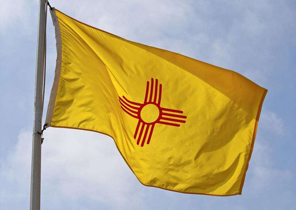 New Mexico State Flags - Nylon  - 2' x 3' to 5' x 8' New Mexico State Flags - Nylon  - 2' x 3' to 5' x 8'