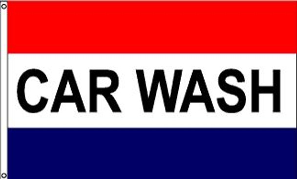 Car Wash Message Flag - 3' x 5' - Nylon