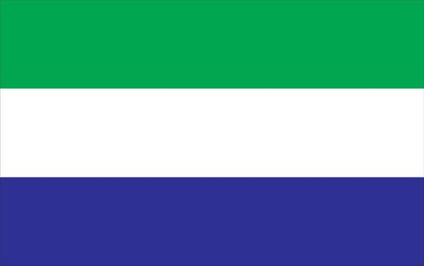 Sierra Leone World Flags - Nylon  - 2' x 3' to 5' x 8'
