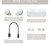 SONY WF-C500 Wireless Bluetooth Earbuds - White