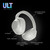 Sony WH-ULT900N ULT Wear Noise Cancelling Wireless Bluetooth Over-Ear Headphones with ULT POWER SOUND, Up to 30hr Battery Life, IOS & Android, Off White