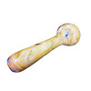 Handmade Glass Hand Pipe w/ Yellow Color