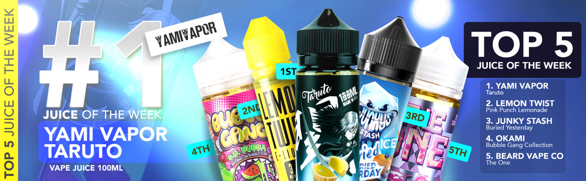 Top Selling Vape Juices of The Week (9/17-22)