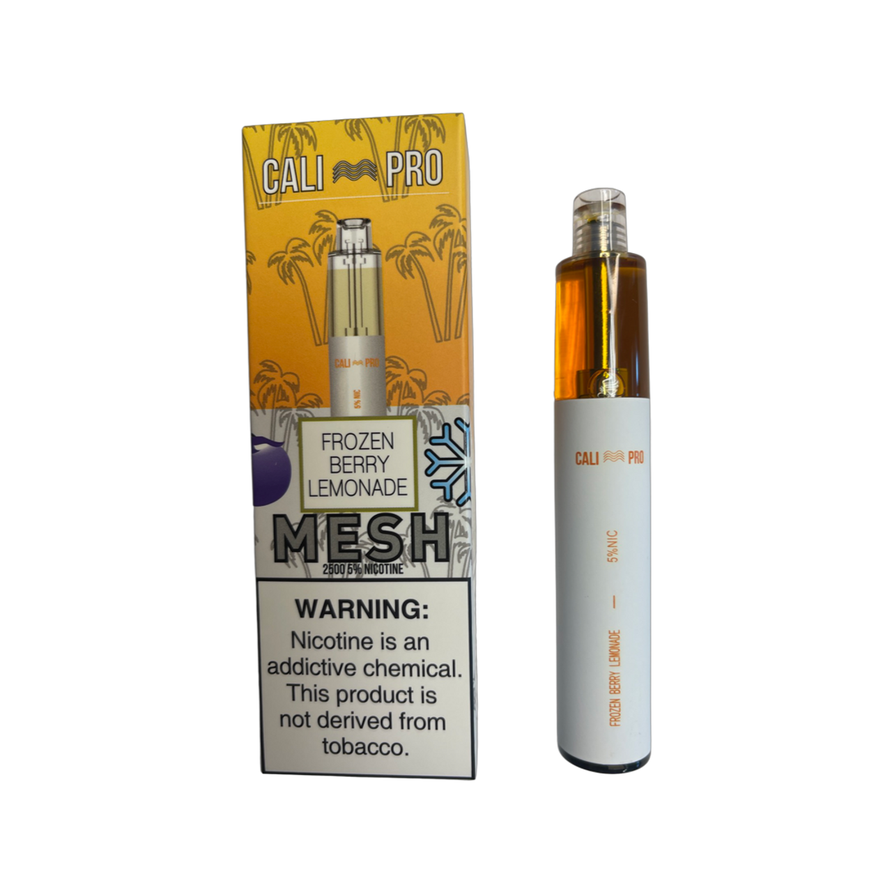 Cali Pro Mesh 5ml Disposable Vape (5%, 2500 Puffs) - Magma Holding Inc