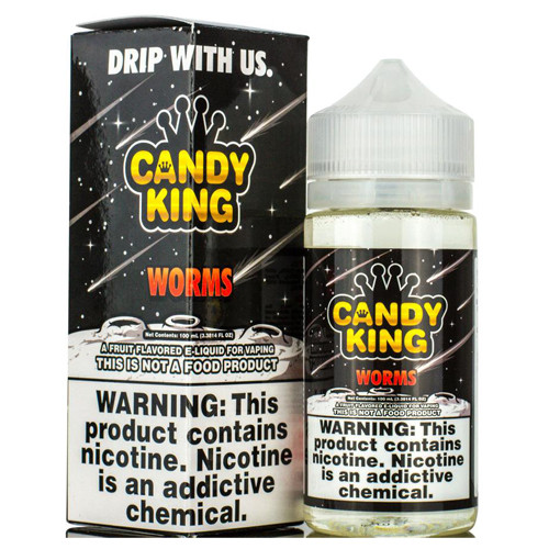 Candy King Synthetic Nicotine 100ml Vape Juice Collection EightCig LLC