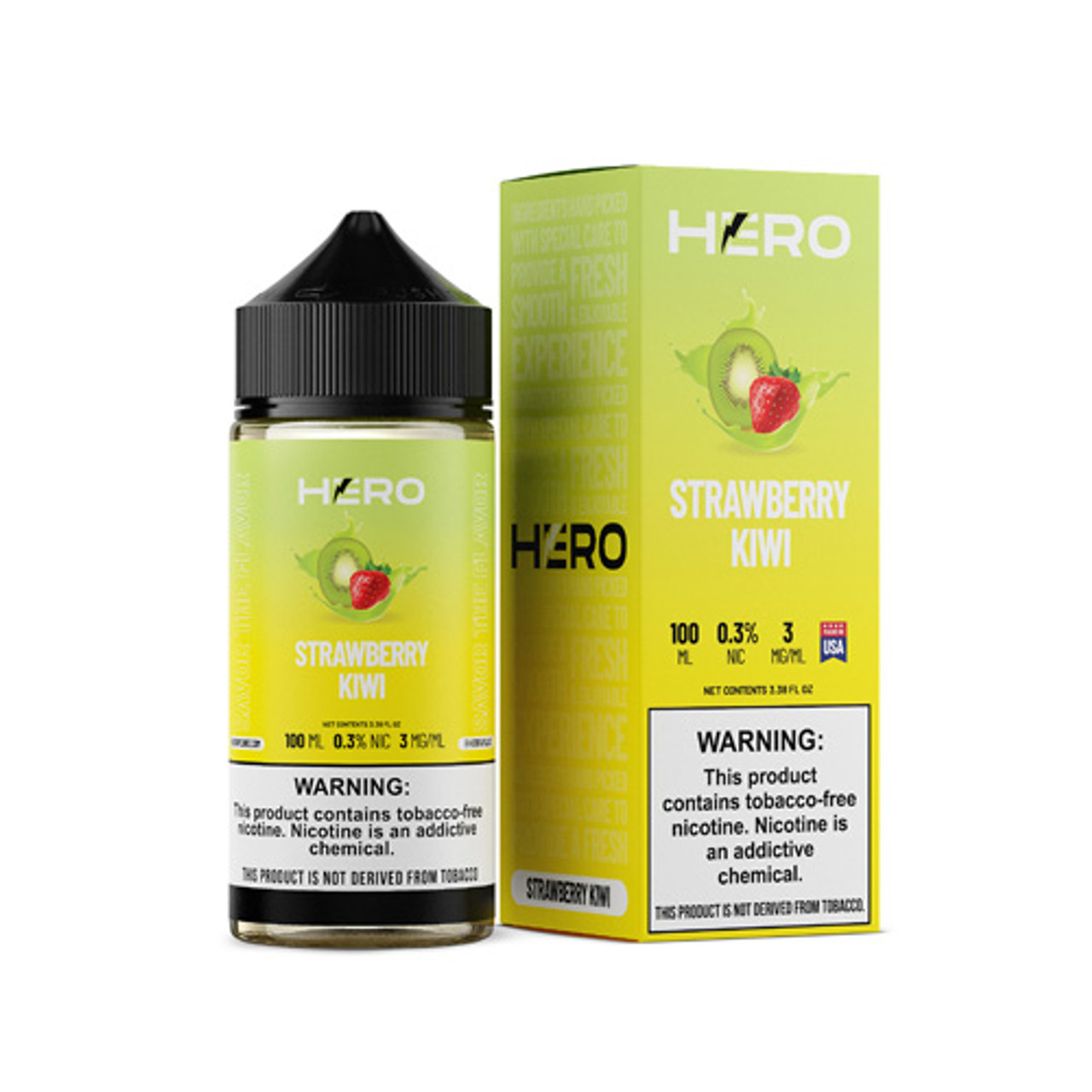 Cherry Lemon Freeze by Hero E-Liquid 100mL (Freebase)