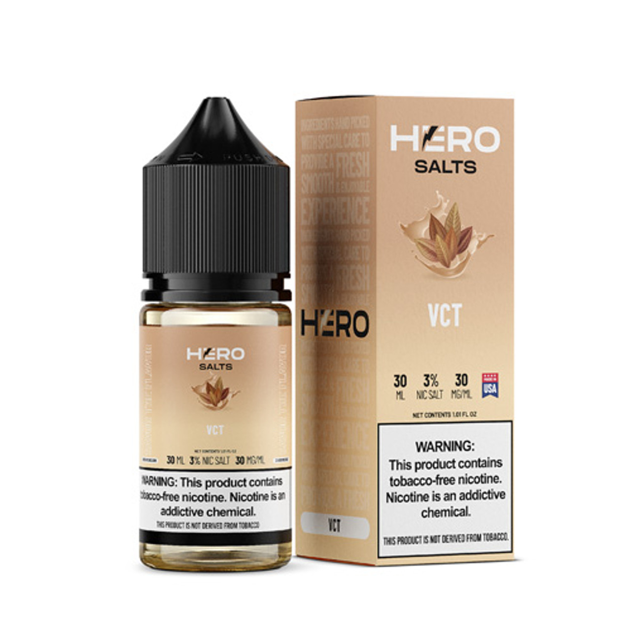 HERO 30ml TF Nic Salt Vape Juice Collection - Magma Holding Inc