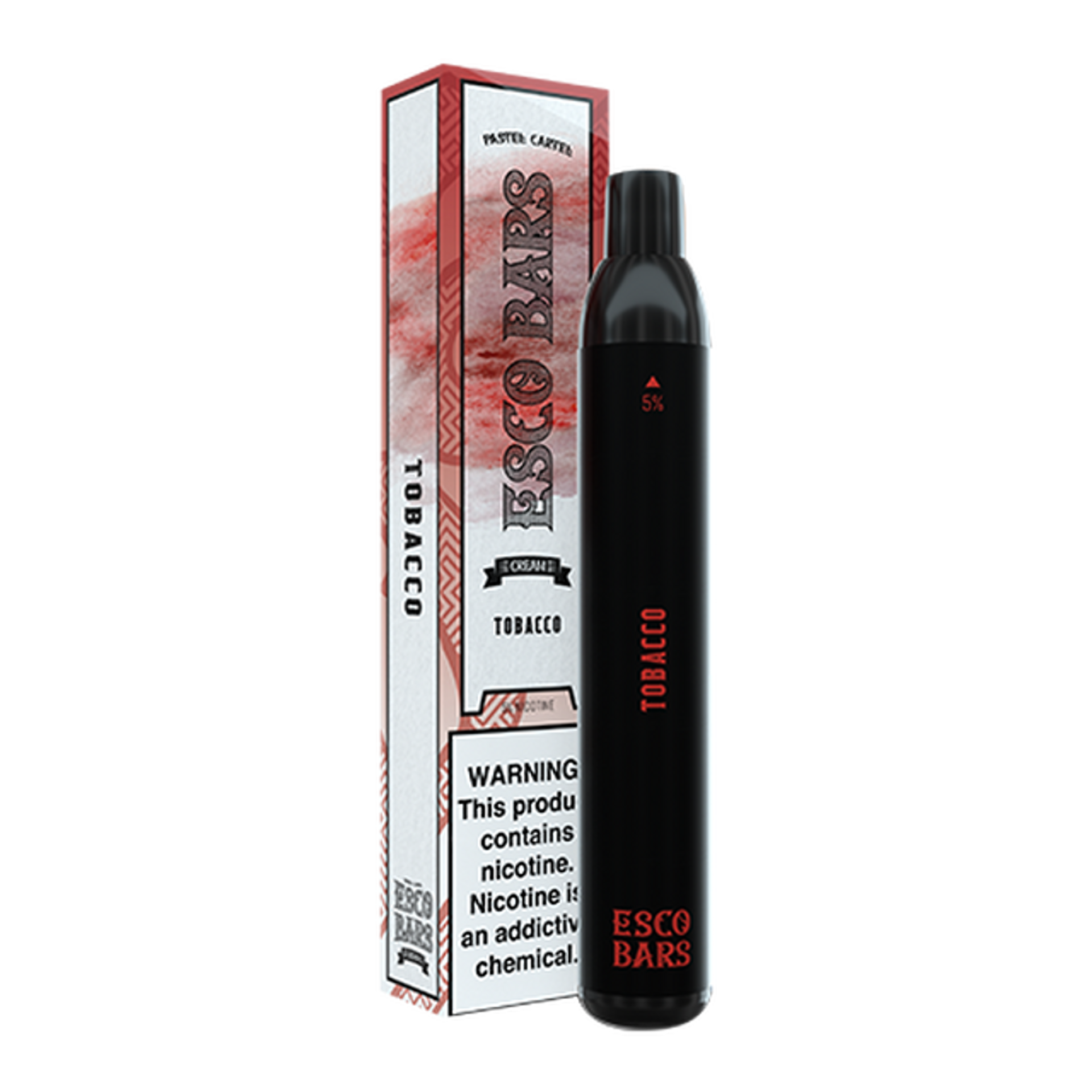 ESCO Bar Tobacco 6mL Disposable Vape 5 2500 Puffs EightCig LLC ESCO Bar Tobacco 6mL Disposable Vape 5 2500 Puffs EightCig LLC