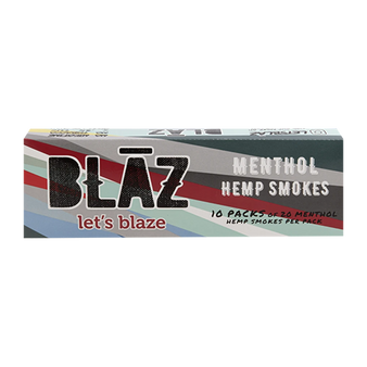 BLAZ Premium Hemp Smokes 20 Cigs/Pack Carton