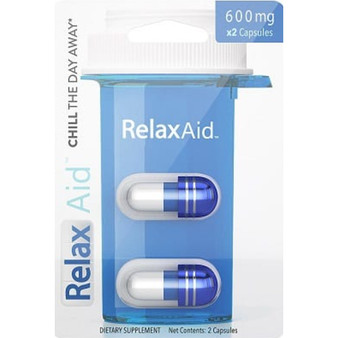 RelaxAid 600mg Capsules (Pack of 2x)