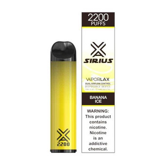 Vaporlax Sirius Disposable Vape (5%, 2200 Puffs)