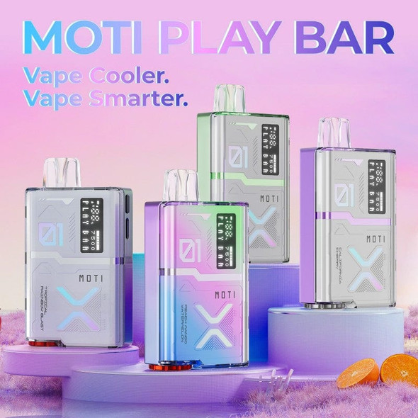 MOTI Play Bar 7500 Disposable Vape (5%, 7500 Puffs)